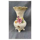 10" Capodimonte porcelain vase