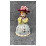 7" ardalt porcelain lady, dresser dish