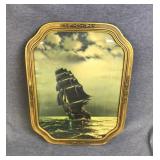 PolyChrome frame Old Ironsides print