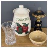 Cookie jar, Crock, etc.