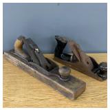 Pair old wood planes