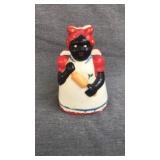7" Ceramic Black Americana