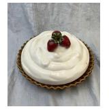 Clay castle pie holder