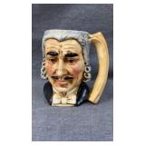6" ceramic English gentleman mug