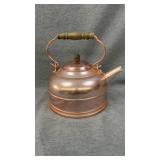 Metal copper Luster tea kettle Hong Kong