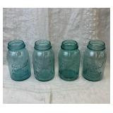 4 Ball mason jars