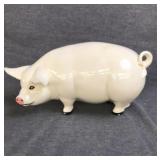 12" Ceramic pig