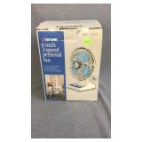 NOS Tatung 6" 2 speed Personal Fan