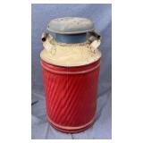 Metal milk can