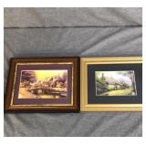 2 Thomas Kinkade prints