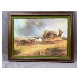 Stage coach print