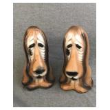 11" Pr. Concrete dog door stoppers