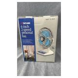 NOS tatung 6" two speed fan