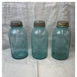 3 half gallon ball perfect mason jars