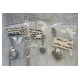3 collectors spoons