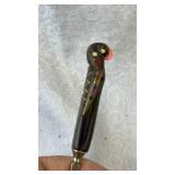 Parrot spoon wood inlaid