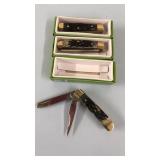 3 New Pocket knives