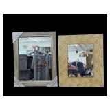 2 mirrors 18x24 and 23 x 27
