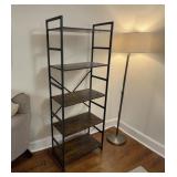 Nice metal body 5 shelf unit 24 x 12 x 62