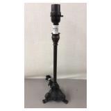 Cast Metal Base Lamp 18'