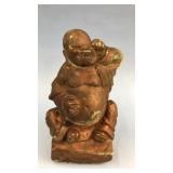 7' Ceramic Buddha