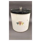 Vintage Metal Canister 8.5' x 8'