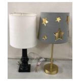 2 Nice Lamps 19.5'