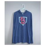 NEW Stl cardinals long sleeve hoodie XL