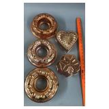5 Jello Molds