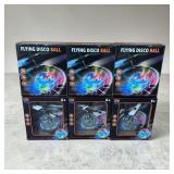 6 NEW flying disc ball toys