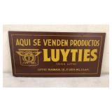 LUYTIES Pharmacal Co Wood Sign 16 x 8
