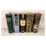 5 Liquor Bottle Holders 13'