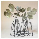 20' MC brass flower centerpiece