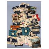 Large Group of View Master Slides