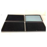 4 Jewelry Display Padded Boxes 14.5' x 8'