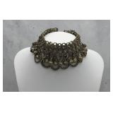 Vintage brass bells Yemenite tribal bracelet