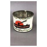 Vintage Silver Dollar City Tin Cup Hong Kong