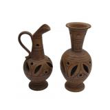 G. Primo Dervta mediterranean clay pottery vessels