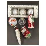 Blown Christmas, etc Ornaments