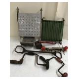 Vintage Tools Lot-john deere green grill etc