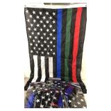 18 - 3' x 5' Outdoor Flags Police Military Fire