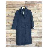 Wool peacoat trench coat 16W