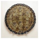 14' Myan pottery tribal charger