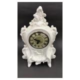 Vintage Lanshire Electric Mantle Clock 11' Works