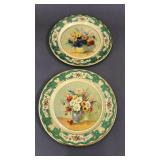 2 Vintage Daher Tin Plates Holland 8'