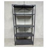 5 tier metal shelf 36 x 16 x 72