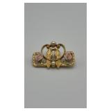Love birds brooch
