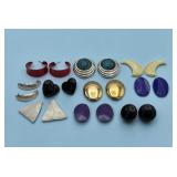 10 pairs of nostalgic earrings