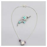 Sarah Coventry Necklace and brooch
