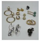 Vintage group of earrings